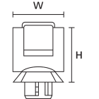HELLERMANNTYTON Srl - HEE151-02266 Fissaggio per tubi corrugati RCC D24