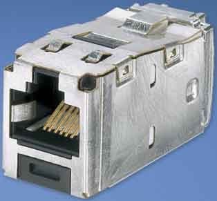 PANDUIT PANCJS688TGY MODULO UNIVERSALE NERO CATEGORIA 6, RJ45