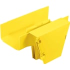 PANDUIT - PANFRVT6X4YL SI FISSA A UN CANALE E/O RACCORDO 150X10