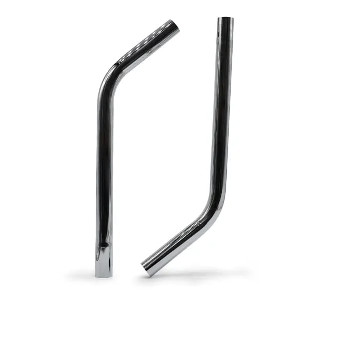 TECNOPLUS SRL - TNP7039.20 COPPIA TUBI CROMATI DI PROLUNGA DIAM. 40