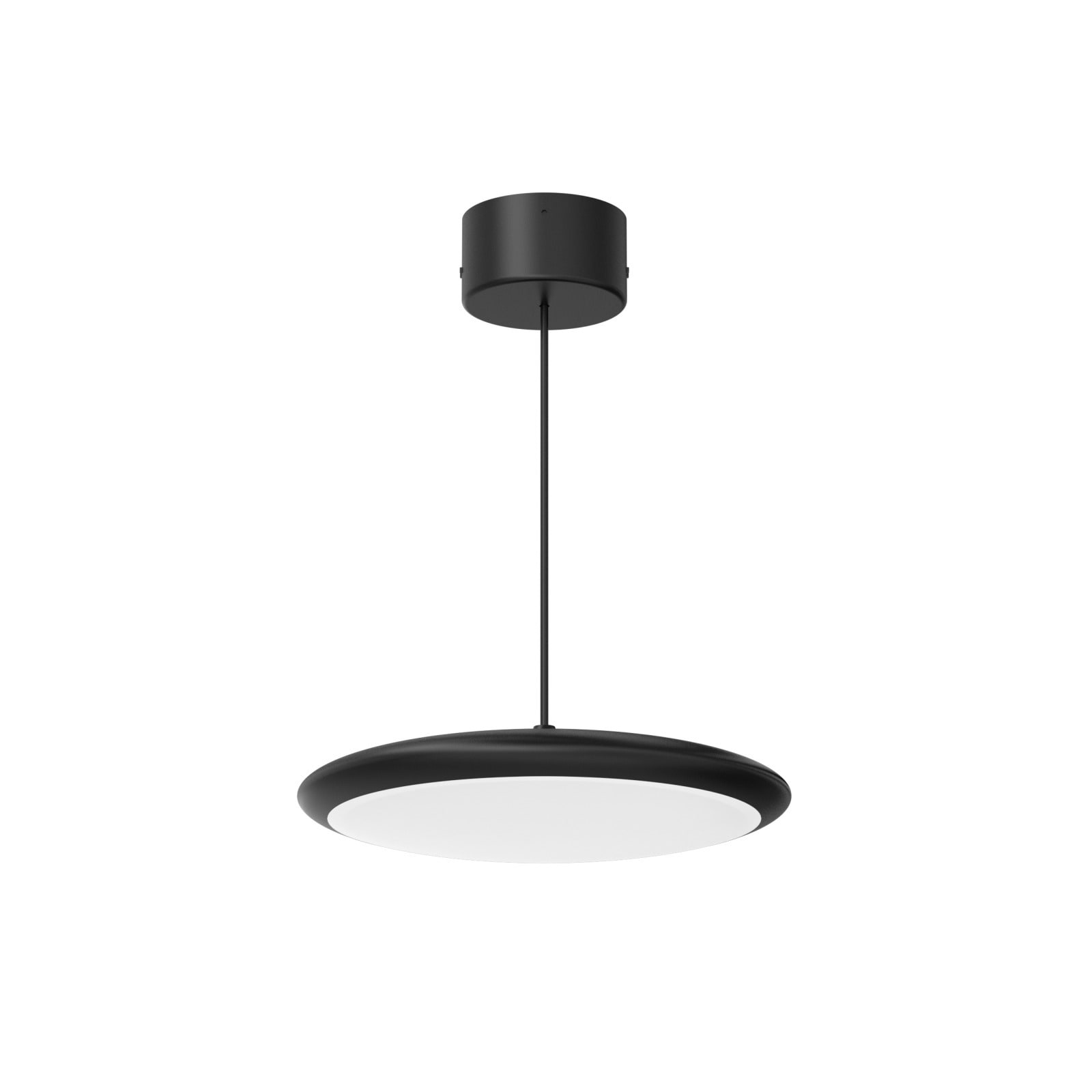 LINEA LIGHT (ILED) - ILD9241 VIVALDI SOSP.6W NERO RAG