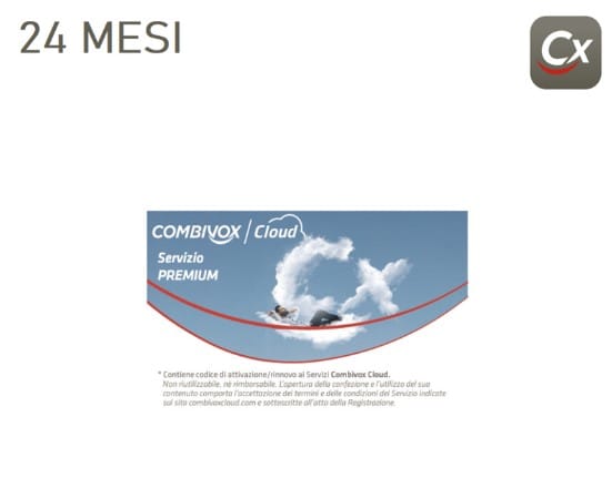 COMBIVOX SRL CMB71.224 PREMIUM ABBONAMENTO 24 MESI