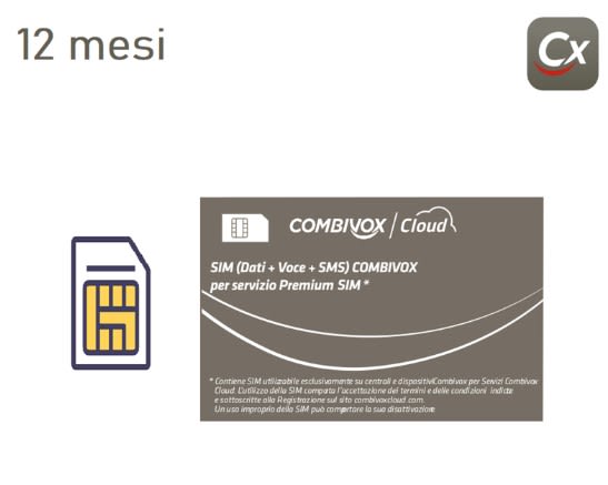 COMBIVOX SRL - CMB71.237 PREMIUM SIM