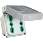 FANTON SRL FME71083 PR.INC.2P17/11 2P+T 16A IP44