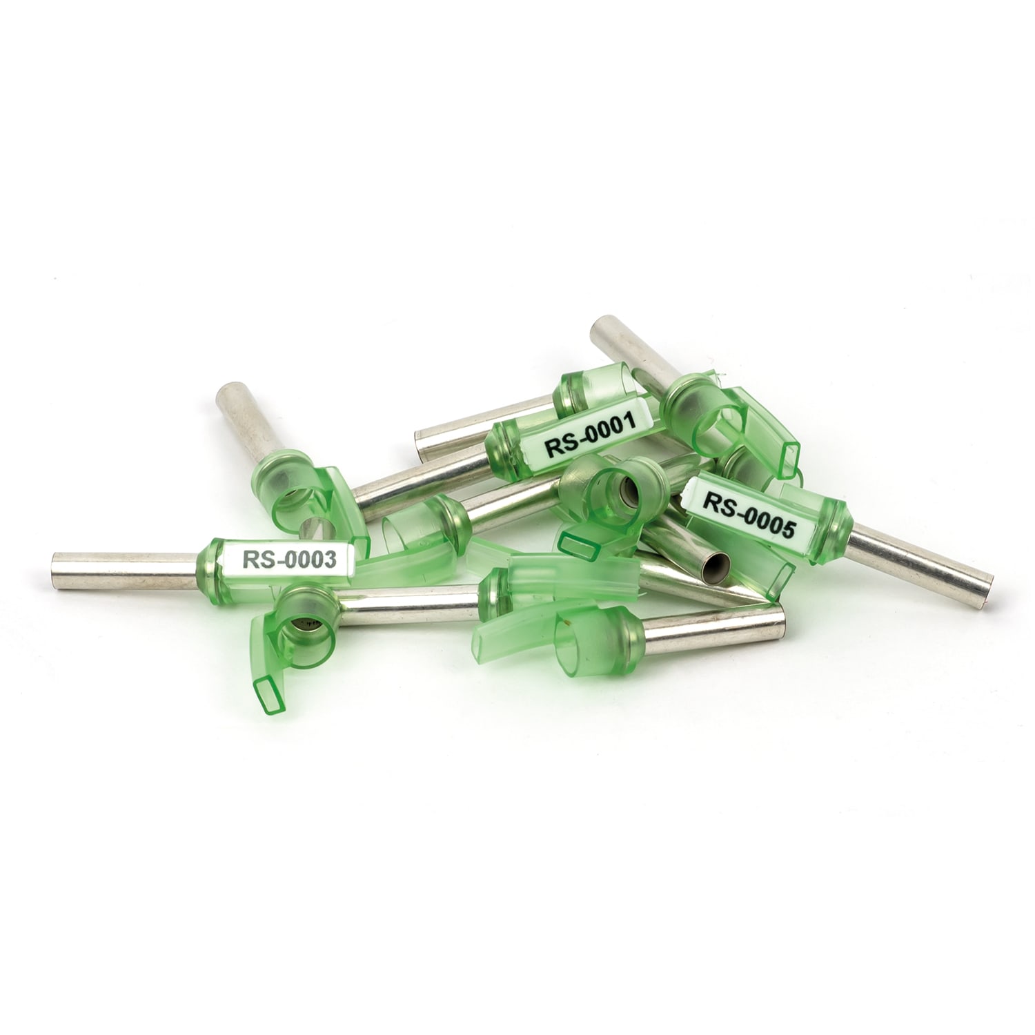GRAFOPLAST SRL - GRA711/60 SPARK PUNTALINO VERDE L=17MM D=6 MMQ 100
