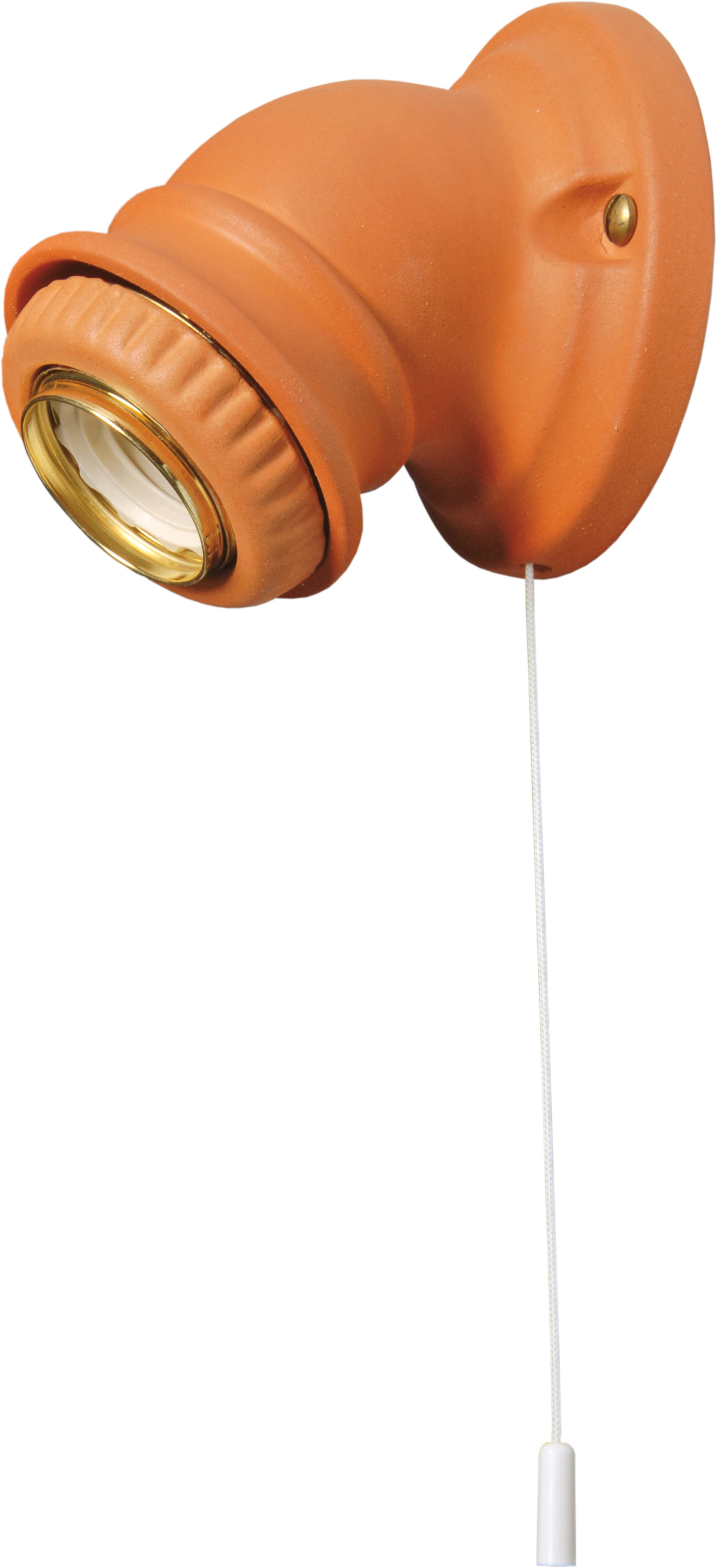 LE PROLUNGHE SAS PRG 7130 SPOT E27 COTTO C/INT.A CATENELLA+GHIERA