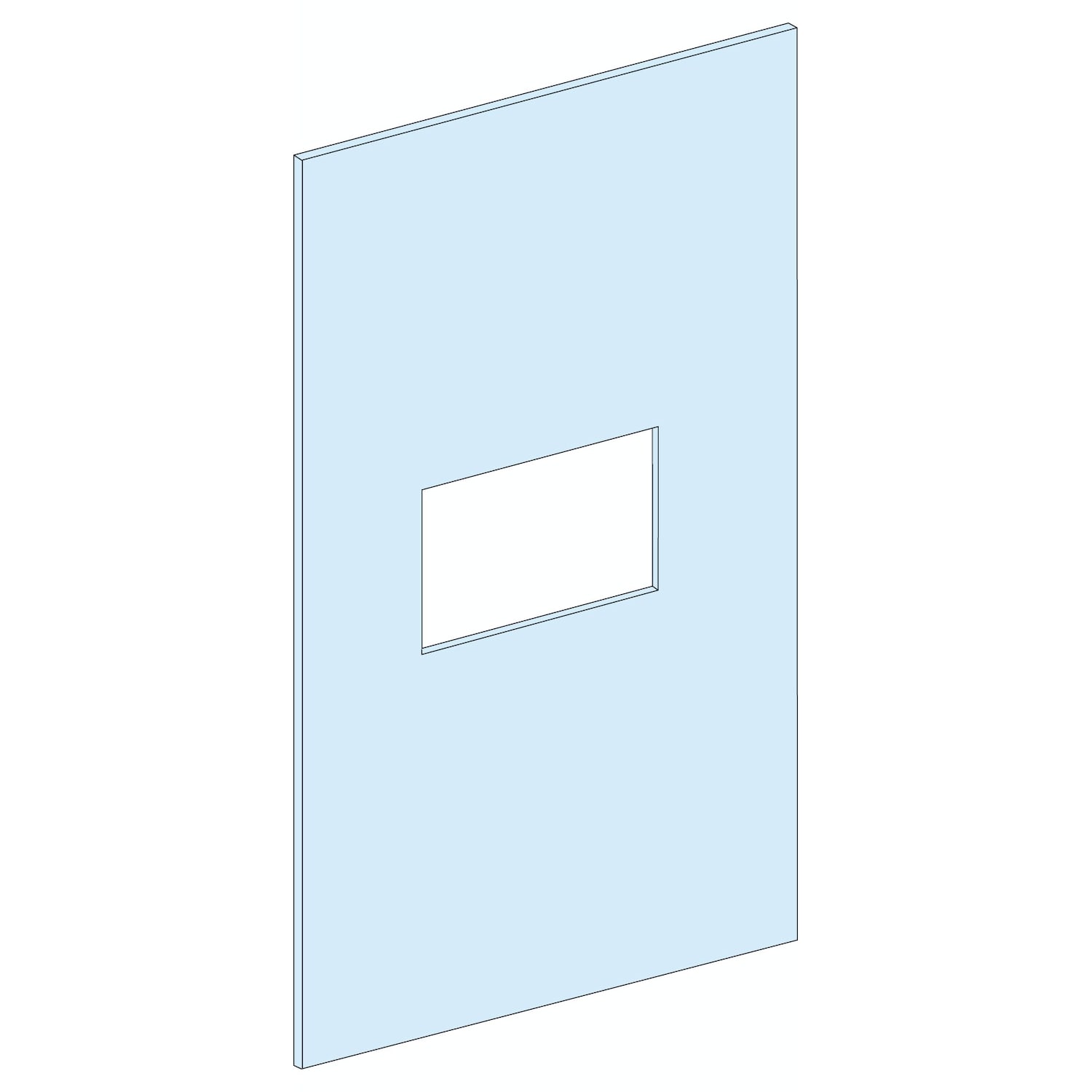 SCHNEIDER ELECTRIC - SNRLVS03281 Piastra frontale INS630 V fisso/dir L250