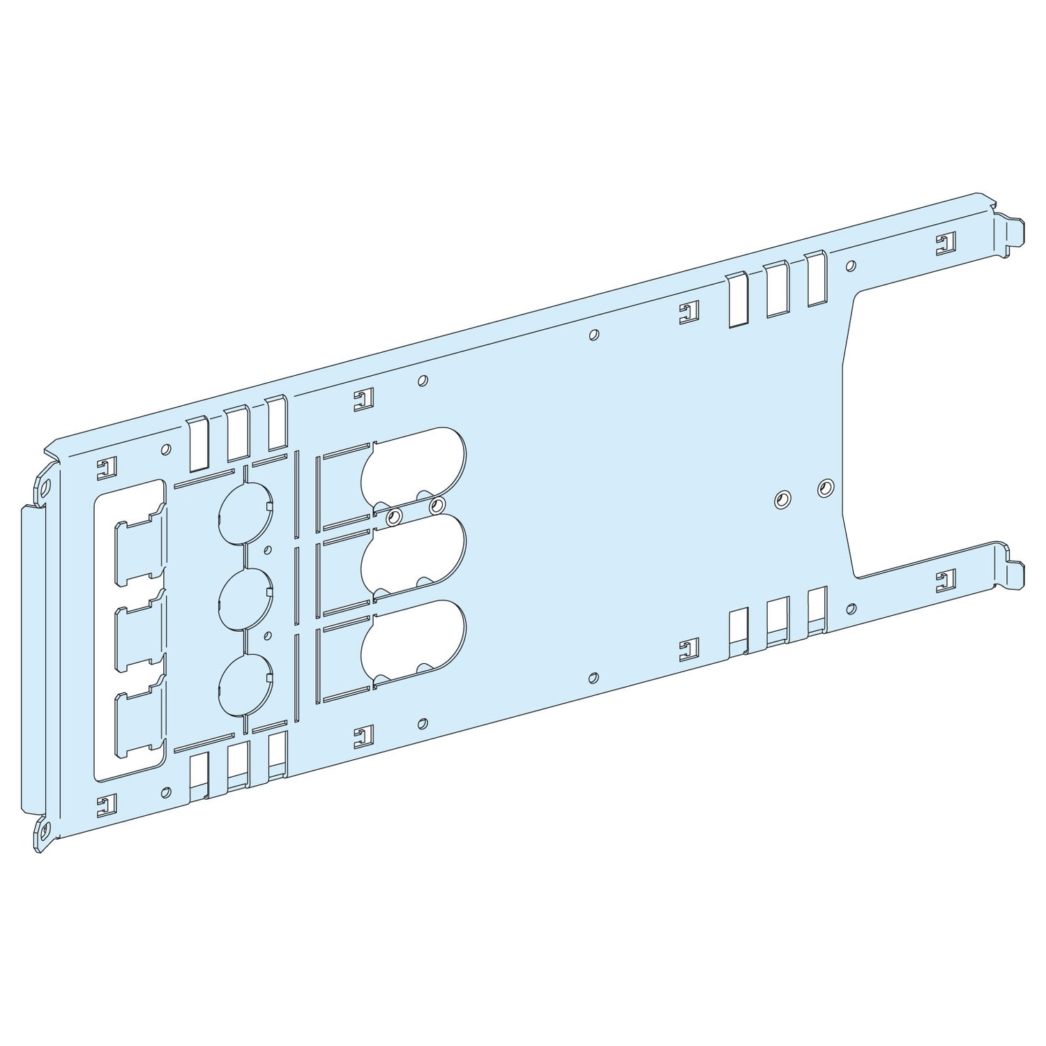 SCHNEIDER ELECTRIC SNRLVS03453 PIASTRA DI FONDO NS630 H 3P RIM/EST