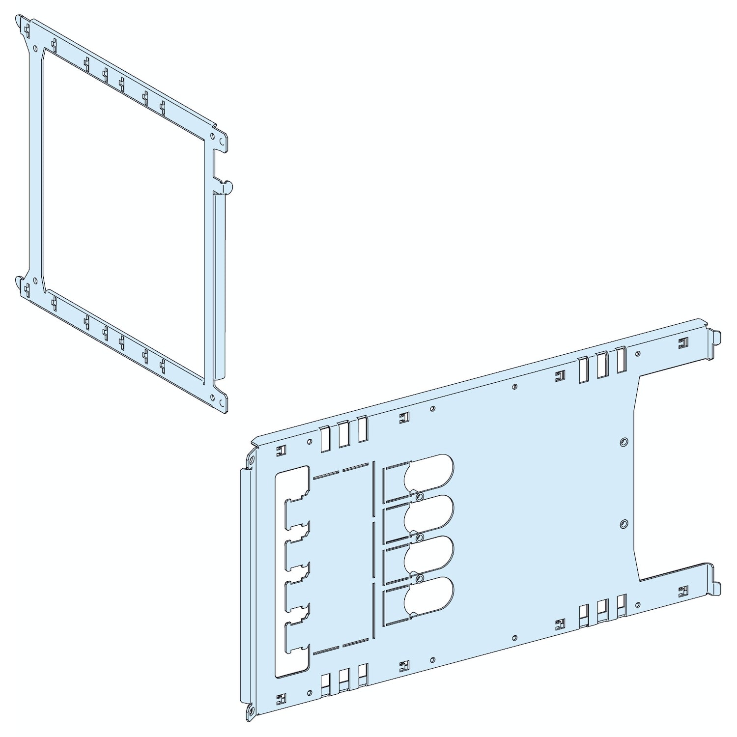 SCHNEIDER ELECTRIC SNRLVS03462 PIASTRA DI FONDO NS630 ESTR3P/4P H