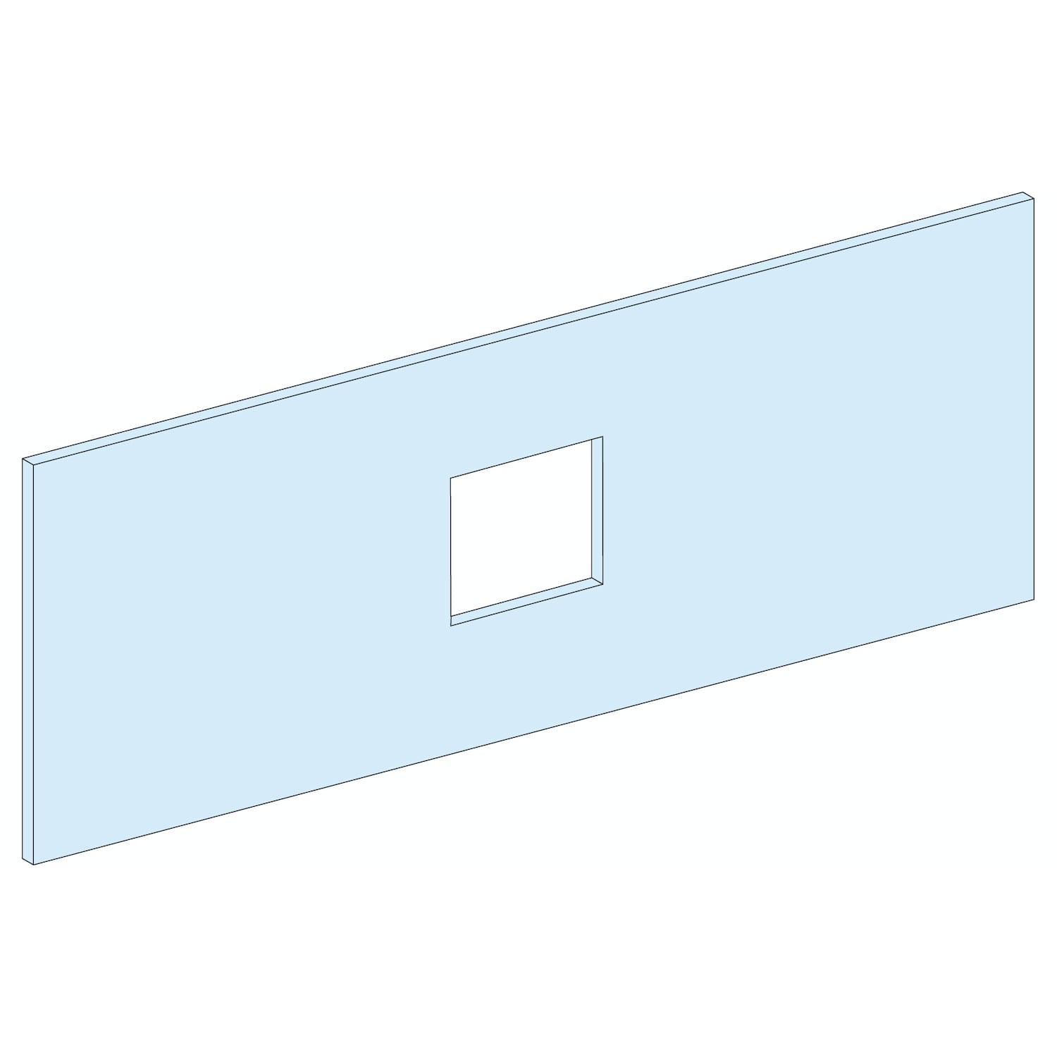 SCHNEIDER ELECTRIC - SNRLVS03618 PIASTRA FRONTALE NSX100/250 H ESTR