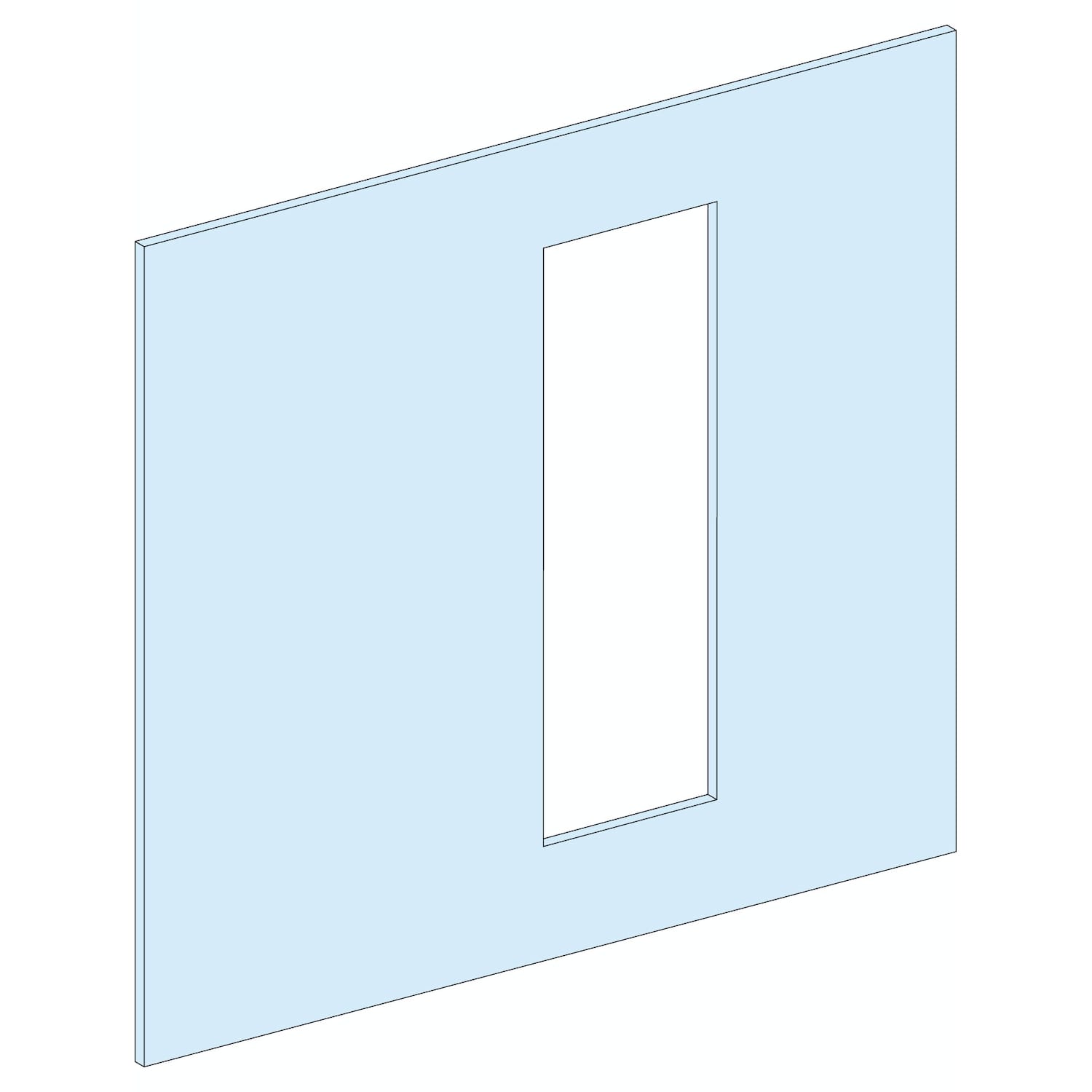 SCHNEIDER ELECTRIC SNRLVS03661 PIASTRA FRONTALE COMM. MONOBL. INS630 H