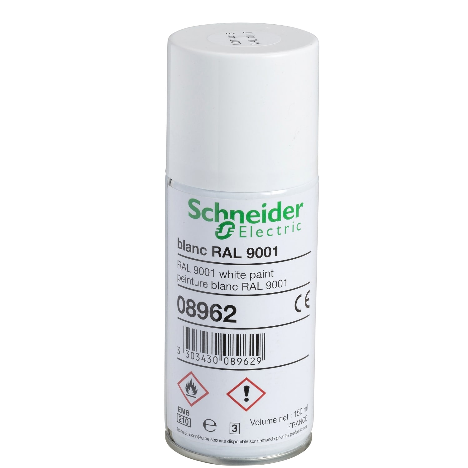 SCHNEIDER ELECTRIC SNRLVS08962 BOMBOLETTA SPRAY RAL 9003