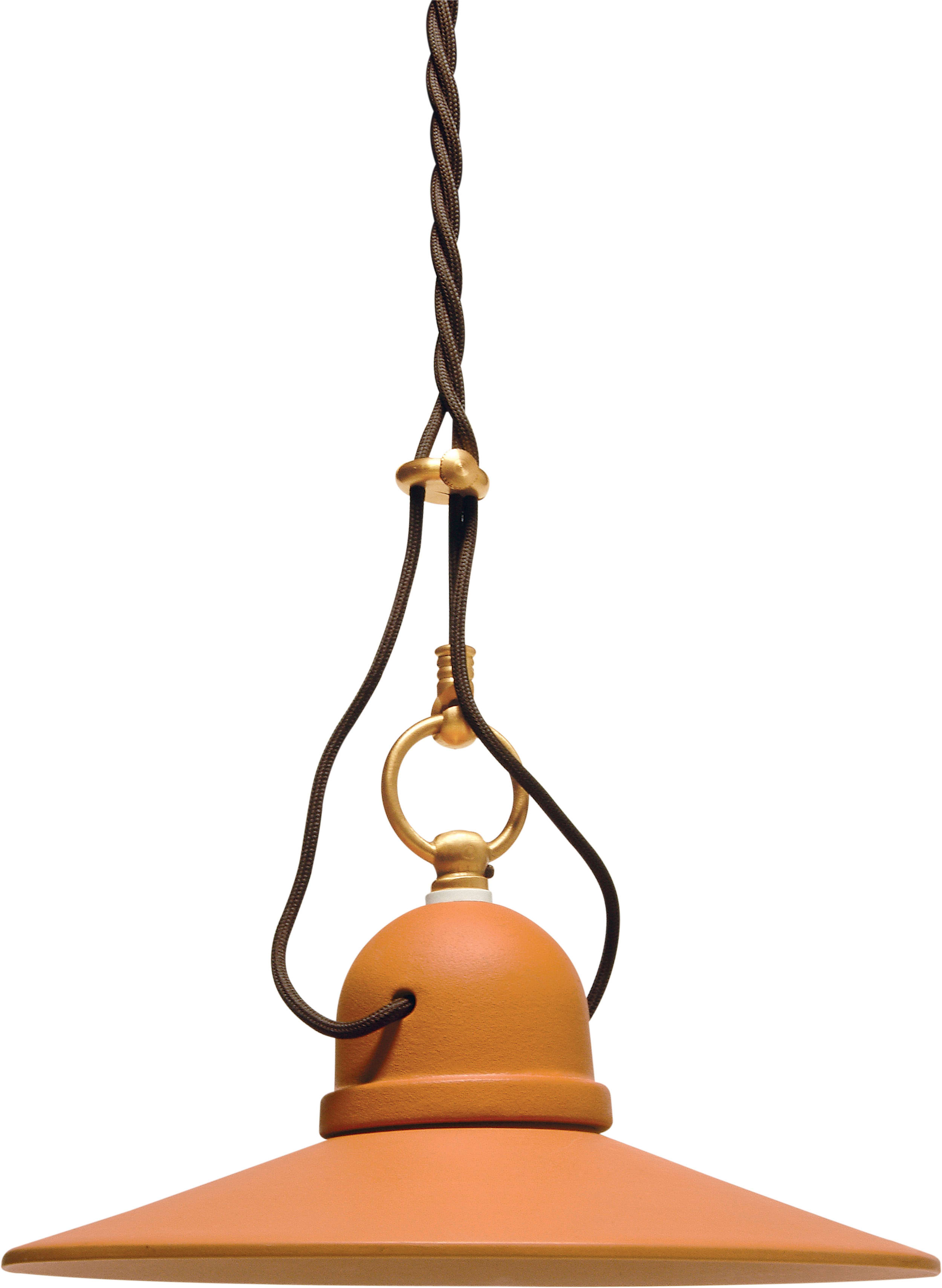 LE PROLUNGHE SAS PRG7183 LAMP. E27 COTTO +P.LISCIO COTTO D40+ROS.