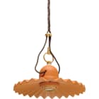 LE PROLUNGHE SAS PRG7186 LAMP. E27 COTTO +P.PIEGA COTTO D.22+ROS.