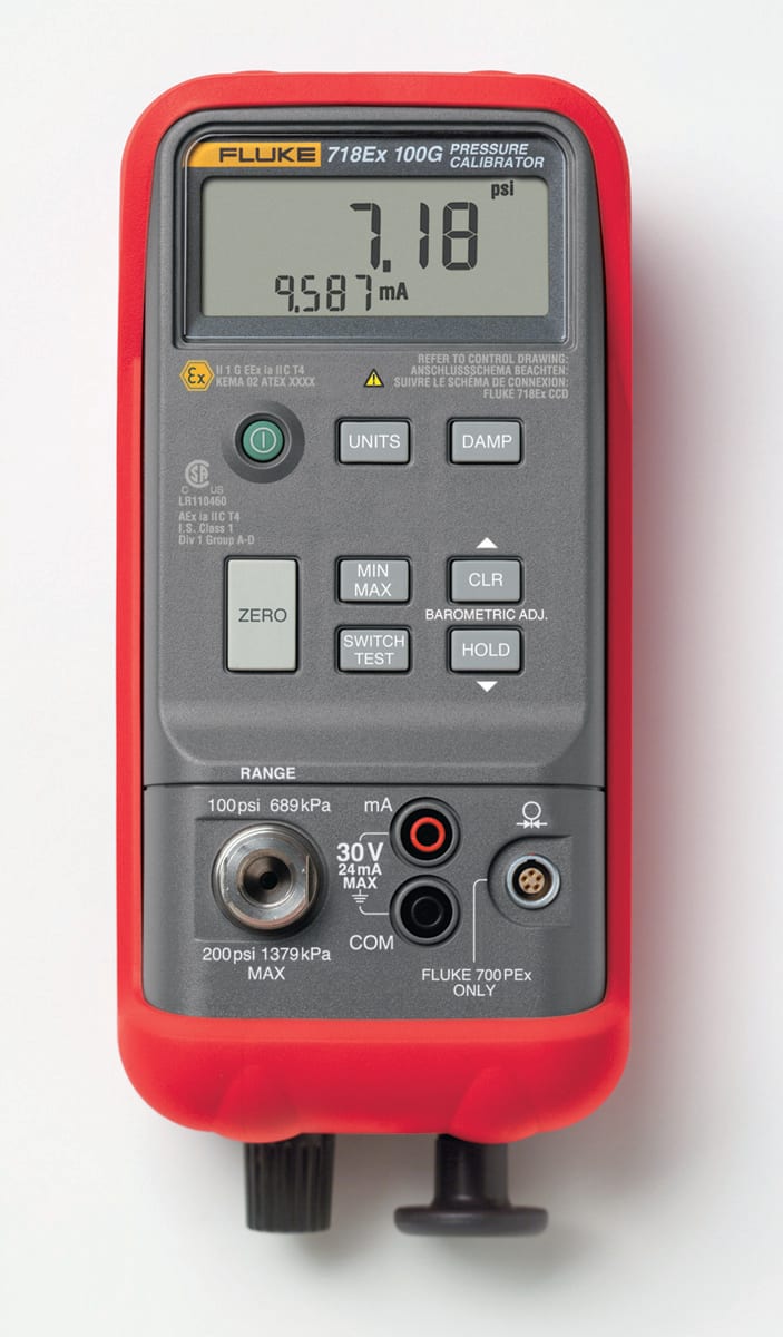 FLUKE ITALIA SRL FLK2096310 718EX 30 CALIBRATORE PRESS 2BAR, POMPA M