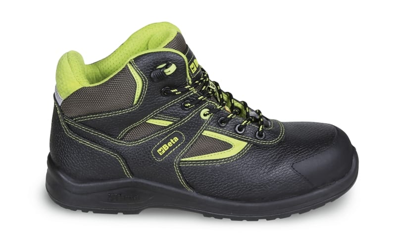 BM SPA BMM072210247 SCARPE ANKLE PELLE S3 NERE PEK 47