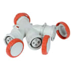 FANTON SRL - FME73140 ADATT.S.4P/16A-3P.4P/16A 400V IP67