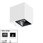 LINEA LIGHT (ILED) - ILD76361W60 CUBIT 9 2L BI-EM 21,2WAC ON/OFF BG