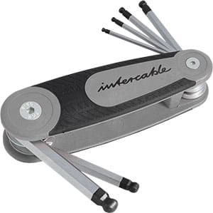 INTERCABLE SRL INR7401202 SET CHIAVE ESAGONALE A SFERA
