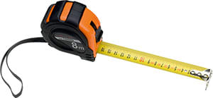 INTERCABLE SRL INR7406080 FLESSOMETRO MT. 8 X 25 MM