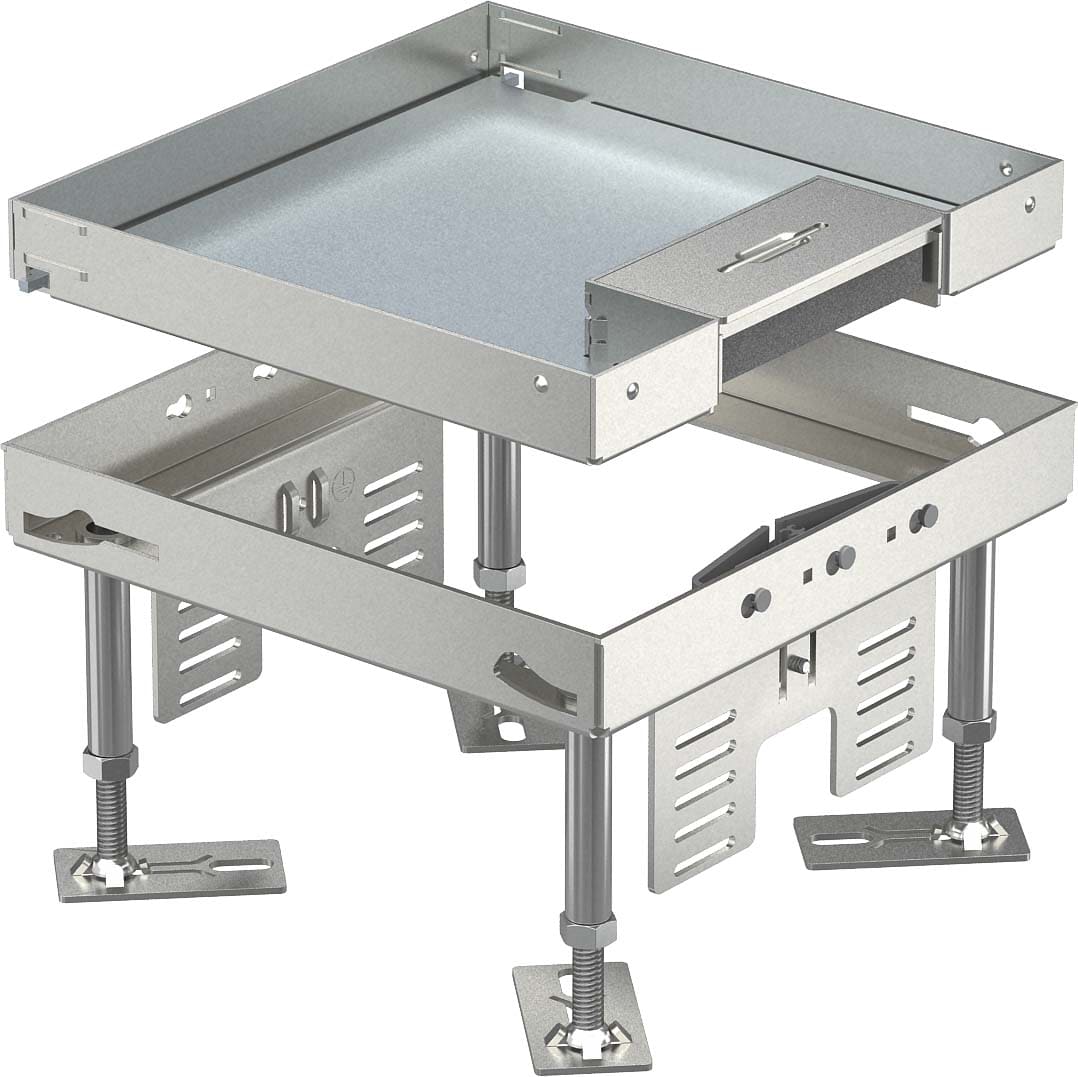 OBO BETTERMANN OBO7409208 RKSN2 4 VS 20 CASSETTA LIVELLABILE QUADR