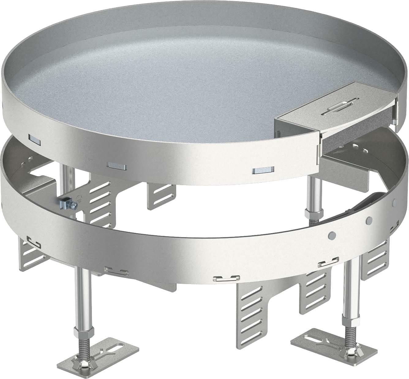 OBO BETTERMANN - OBO7409280 RKS2 R9 V25 CASSETTA LIVELLABILE ROTONDA