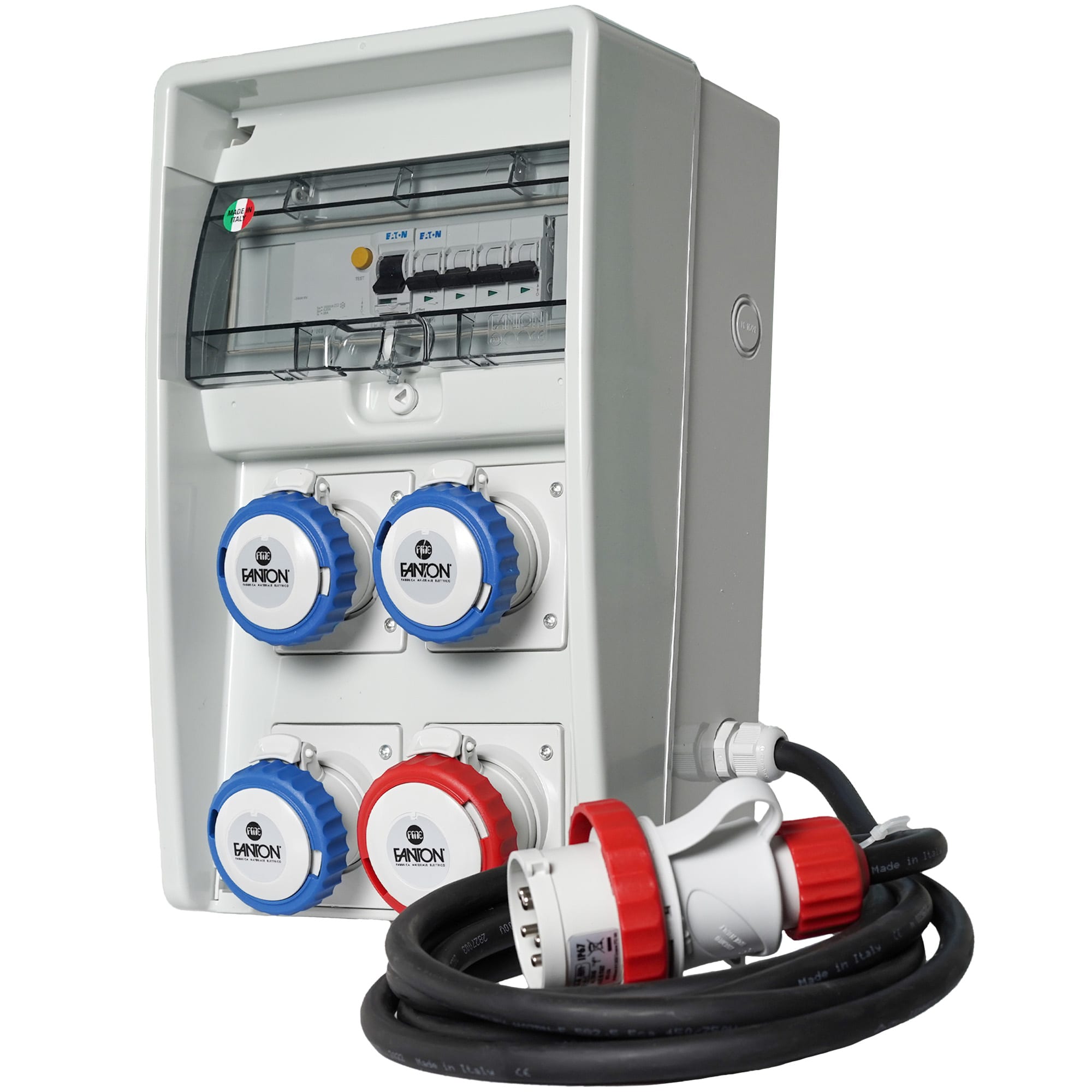 FANTON SPA - FME74229 QUADRO U250 ASC IP65 4CEE/4PT/CAVO/18KW