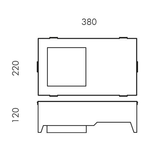 SIMES SPA - SMVS.7469 CASSAFORMA X CATCH RETT. BASC.