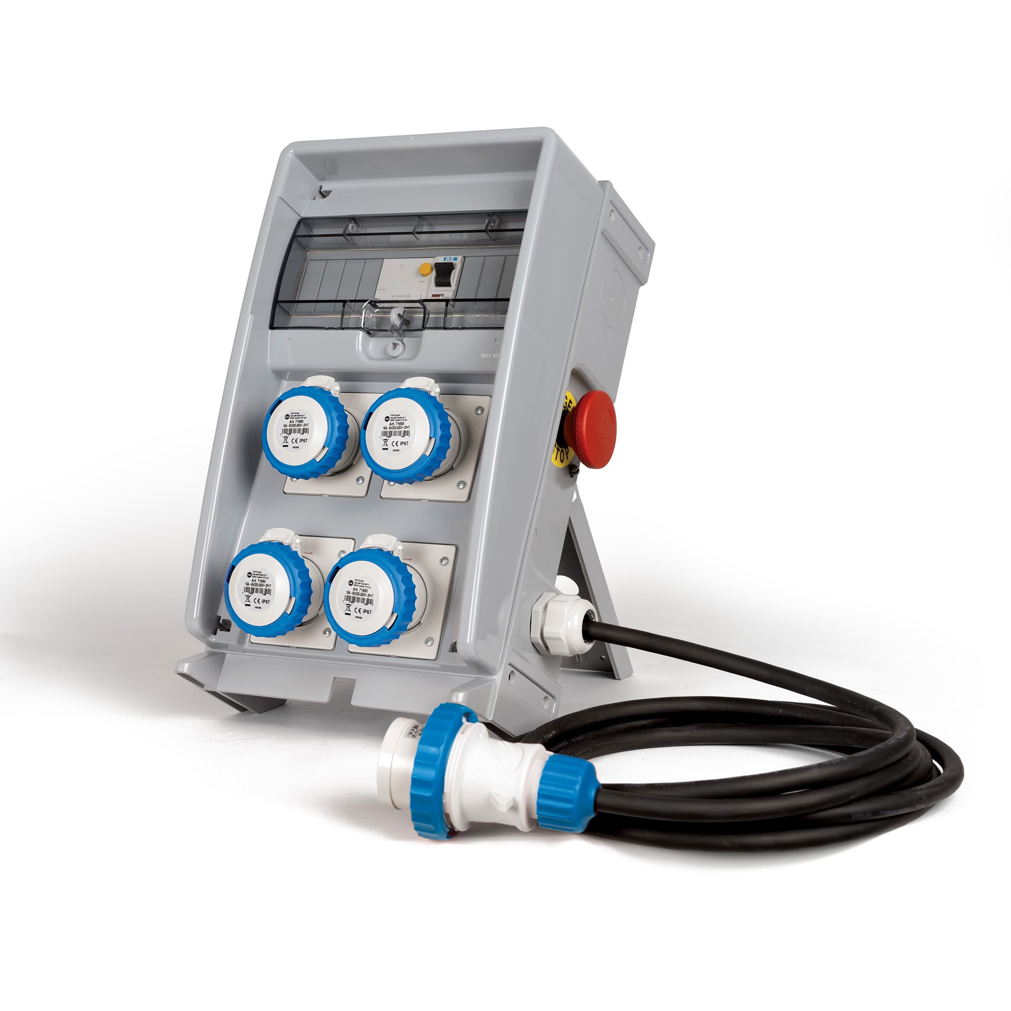 FANTON SPA - FME743024 QUADRO UPRO ASC IP65 4CEE/2PT/CAVO/EMER