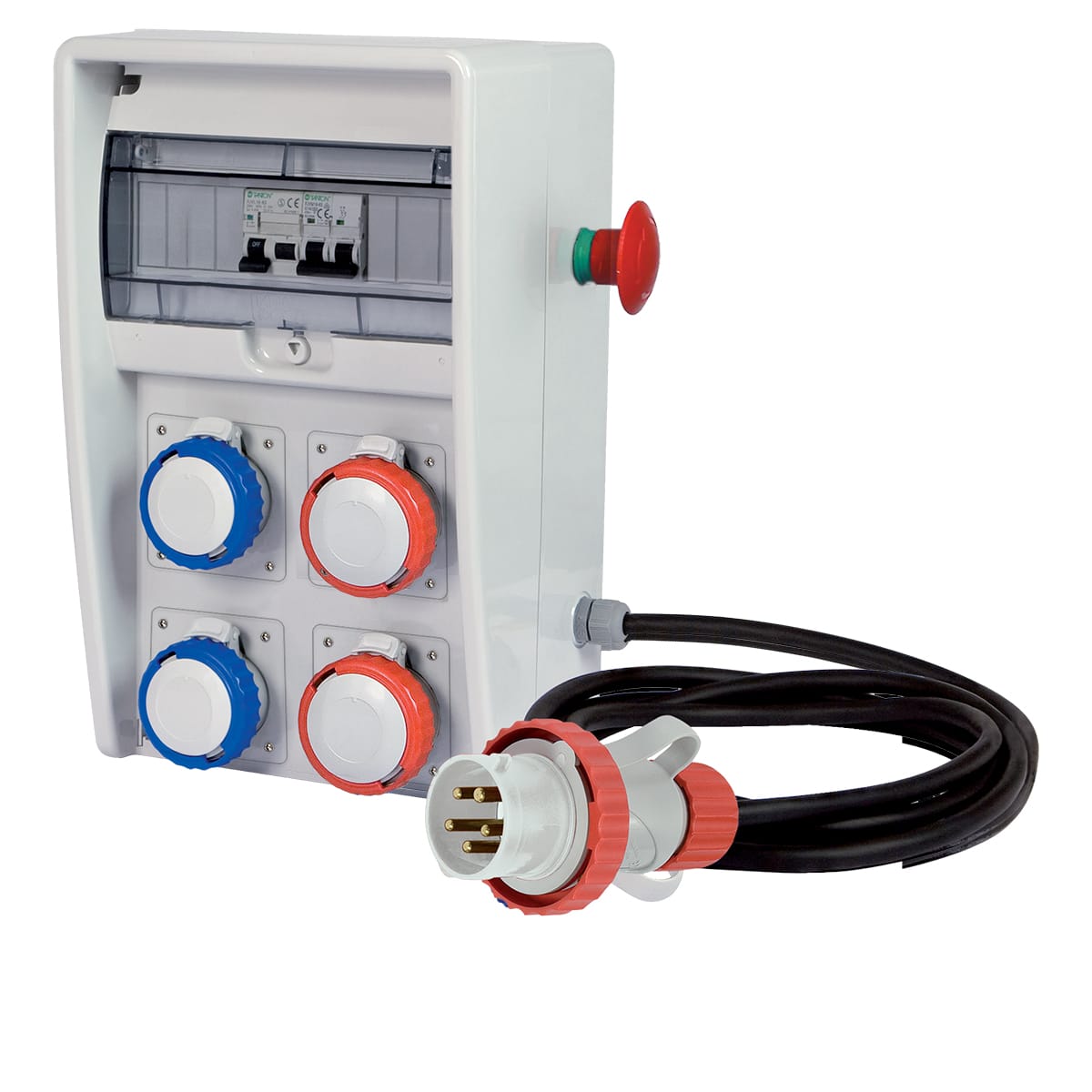 FANTON SPA - FME74318 QUADRO U250 ASC IP65 4CEE/2PT/CAVO/EMER