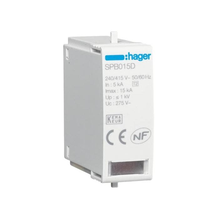 HAGER HAGSPB015D CARTUCCIA L-N IN 5KA IMAX 15KA