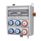 FANTON SRL - FME74356 QUADRO U350 IP44 6PR/4PT/MORS/EMER/STAF