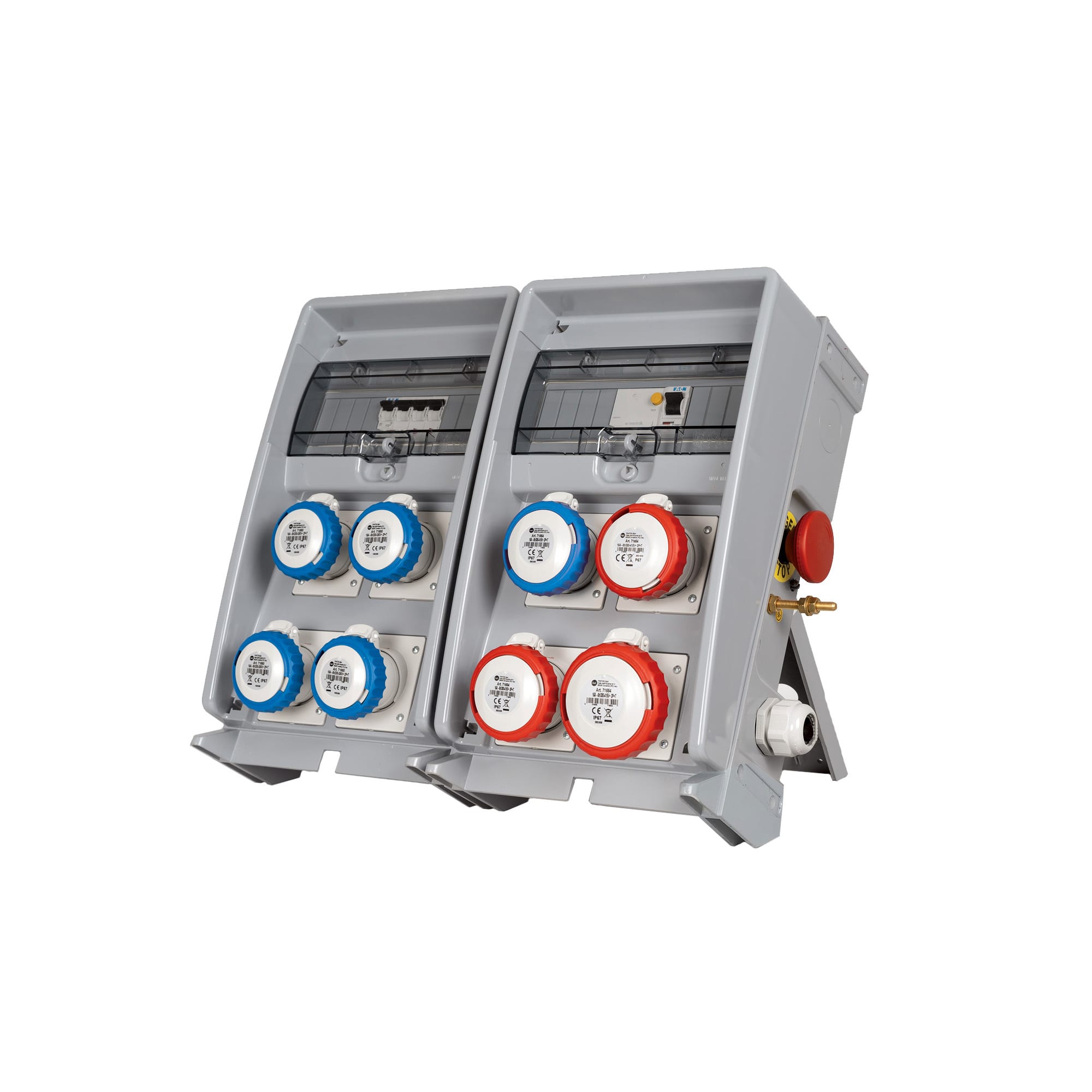 FANTON SRL FME743614 QUADRO U500 ASC IP65 8CEE/5PT/MORS/EMER