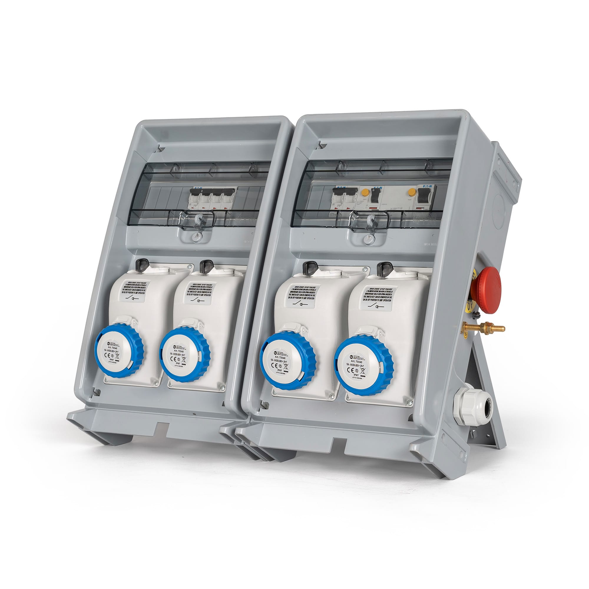 FANTON SPA - FME743729 QUADRO U500 ASC IP65 4CEE/6PT/MORS/EMER