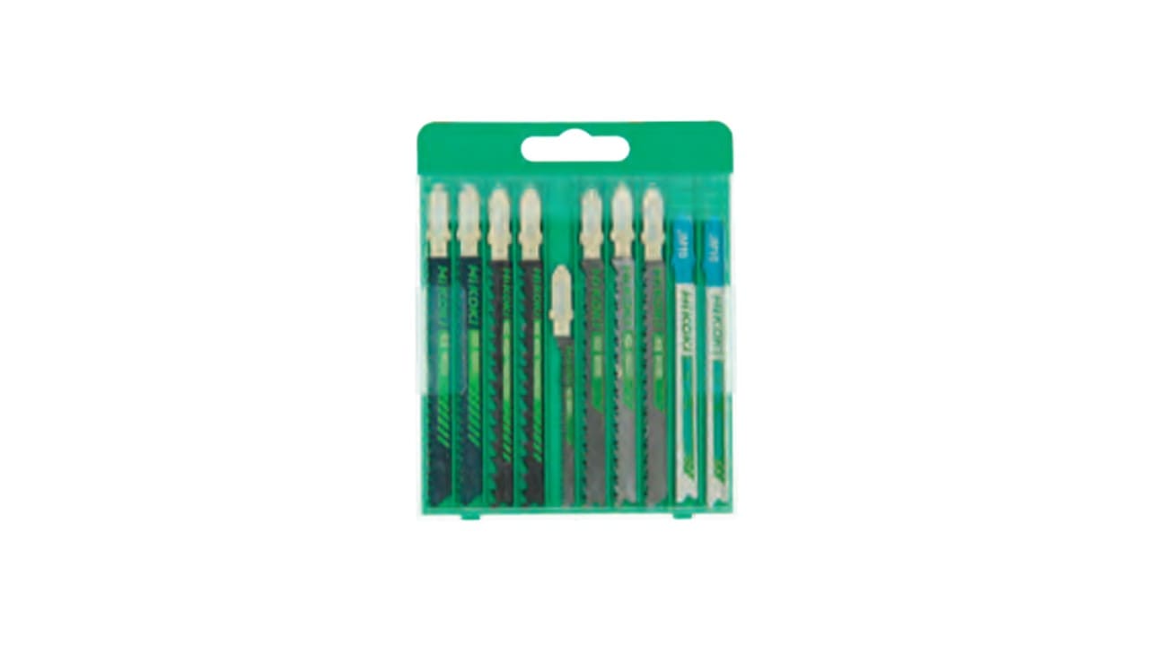 HIKOKI POWER TOOLS HIA750049 KIT 10 LAME BIM SEG.ALT. LEGNO/MET.