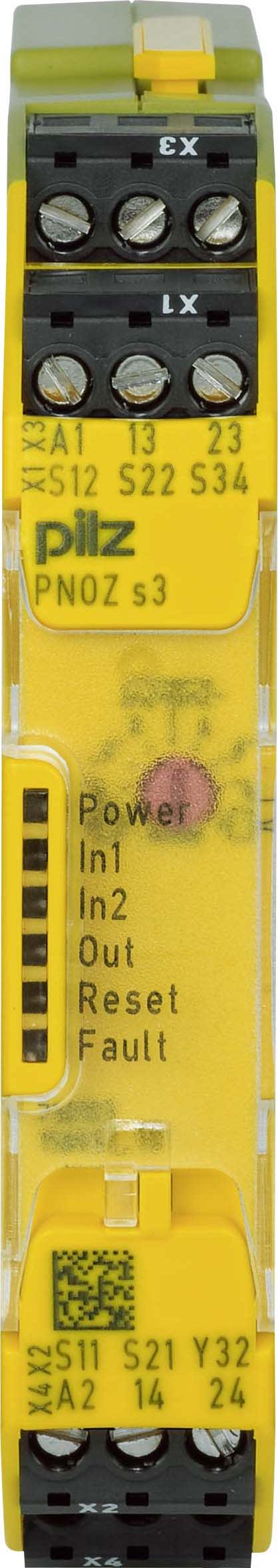 PILZ ITALIA SRL - PIZ750103 PNOZ S3 24DC 2NA+1PNP