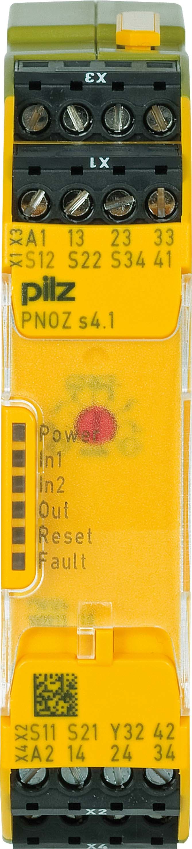 PILZ ITALIA SRL PIZ750124 PNOZ S4.1 24DC 3NA+1NC+1PNP