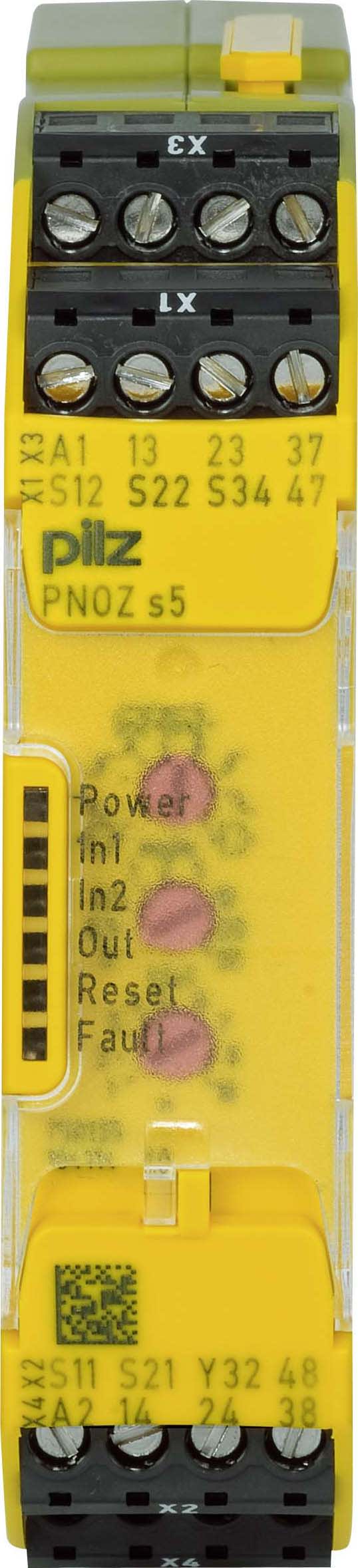 PILZ ITALIA SRL - PIZ750135 PNOZ S5 48..240AC/DC 2NA+2NA(R)+1PNP