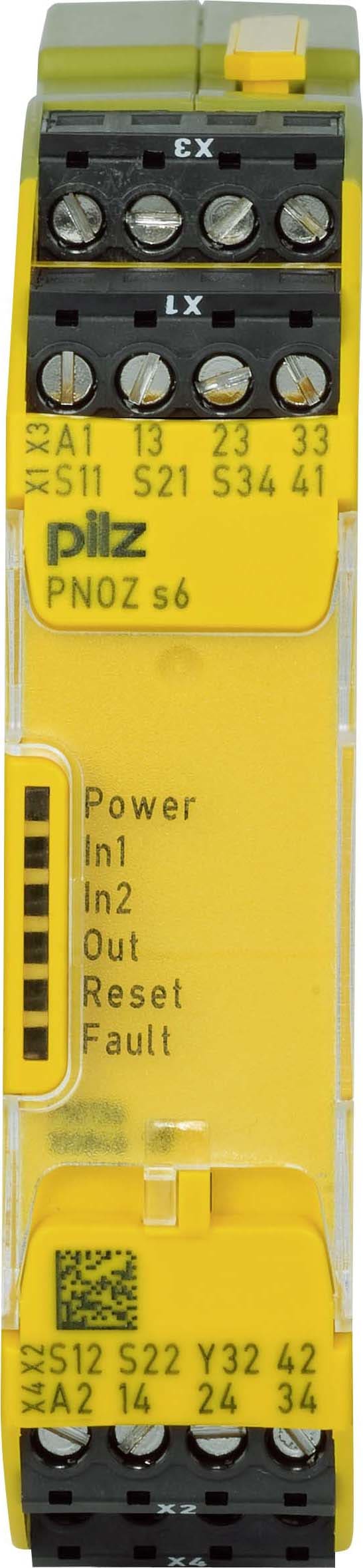 PILZ ITALIA SRL PIZ750136 PNOZ S6 48..240AC/DC 3NA+1NC+1PNP