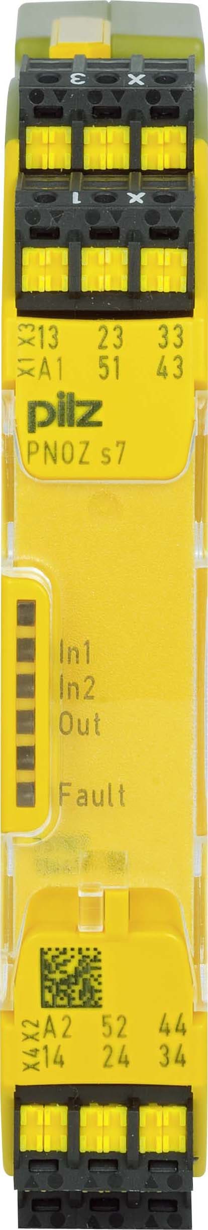 PILZ ITALIA SRL PIZ751107 PNOZ S7 C 24DC 4NA+1NC