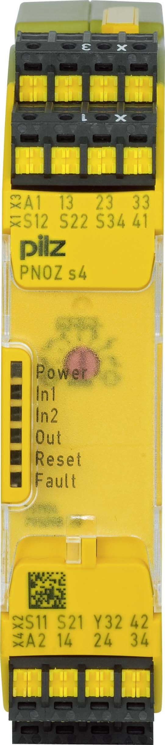 PILZ ITALIA SRL PIZ751134 PNOZ S4 C 48..240AC/DC 3NA+1NC+1PNP