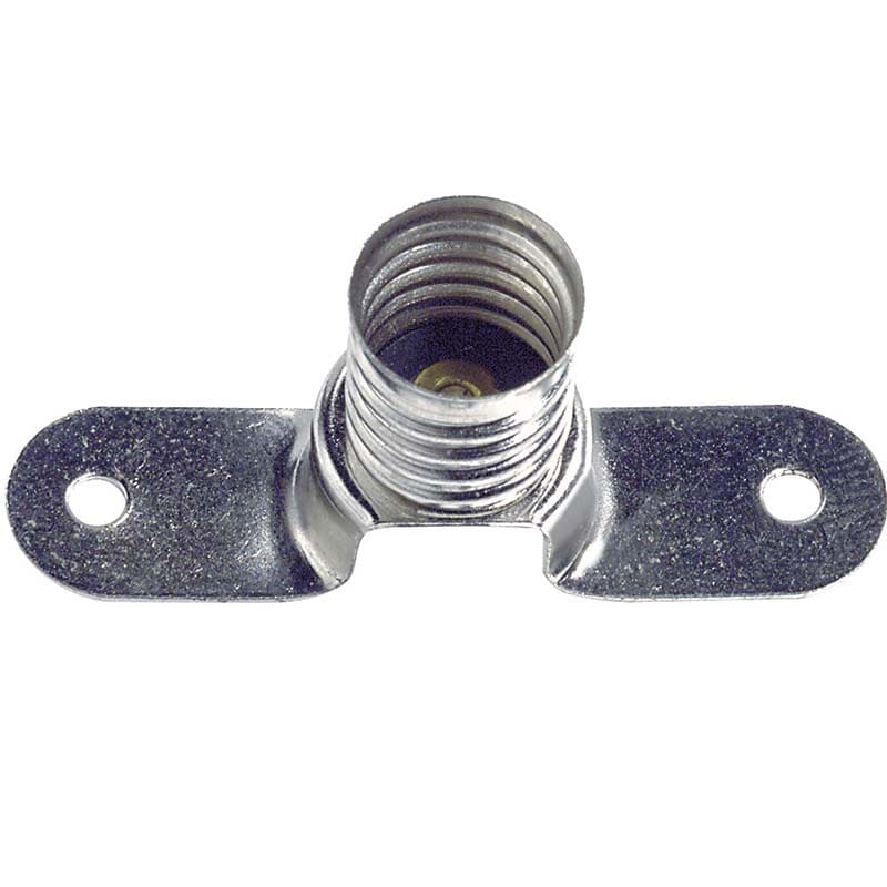 ELCART DISTRIBUTION - ERT040812100 PORTALAMPADE ATTACCO E10 OTTONE