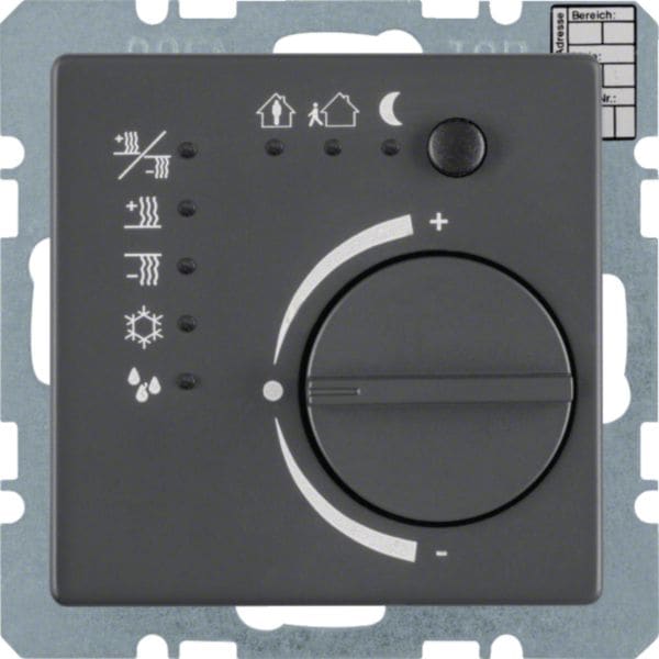 BERKER BRK75441126 TERMOST. KNX - Q1/Q3 ANTR.VELL.VERN.