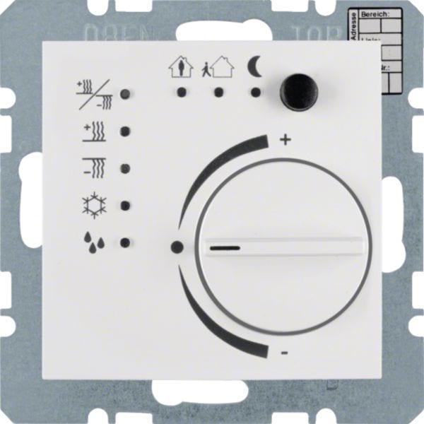 BERKER - BRK75441159 TERMOSTATO KNX KNX - S1 BIA.POL.LUC.