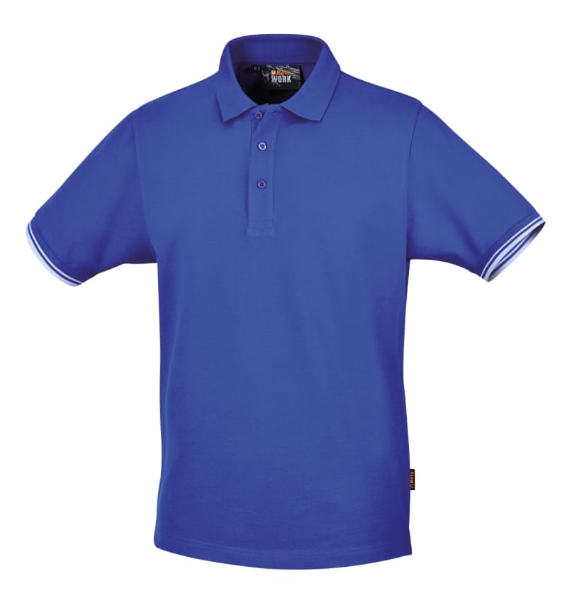 BM SPA BMM075470502 POLO COTONE-PIQUE LIGHT BLUE TG. M