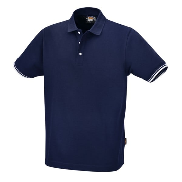BM SPA BMM075470205 POLO COTONE-PIQUE BLUE TG. XXL