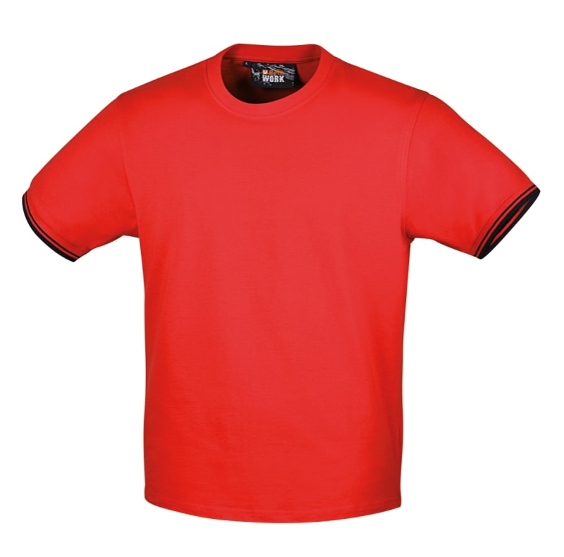 BM SPA BMM075490604 T-SHIRT COTONE-JERSEY RED TG. XL