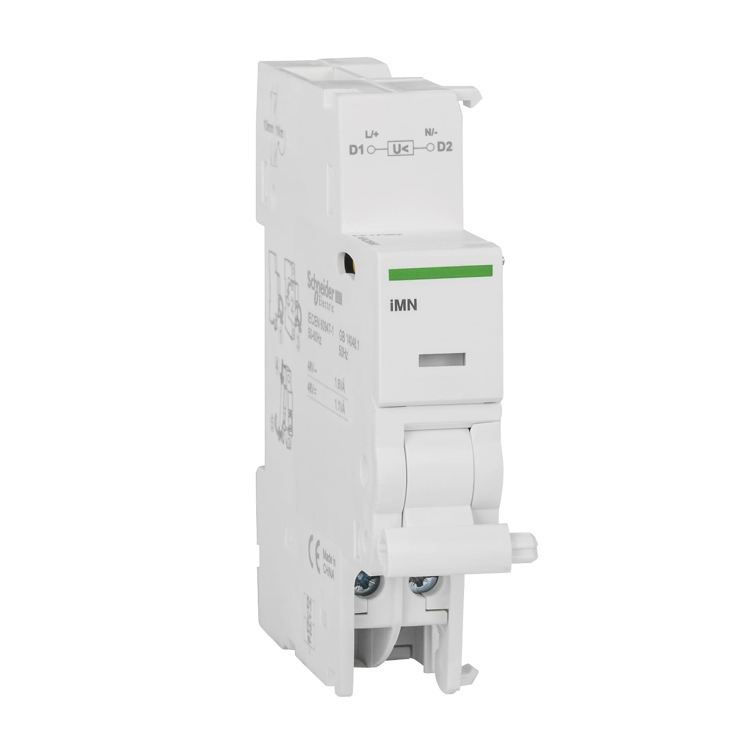 SCHNEIDER ELECTRIC - SNRA9A26961 Sganciatore minima tensione iMN 48Vca/cc per iC60/iID/iSW-NA/RCA/ARA
