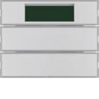 BERKER BRK75662774 SENS.A TASTI DOPPIO + TERM.KNX - K1 ALU