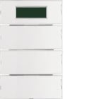 BERKER BRK75663770 SENS.A TASTI TRIPLO +TERM.KNX - K1 BI